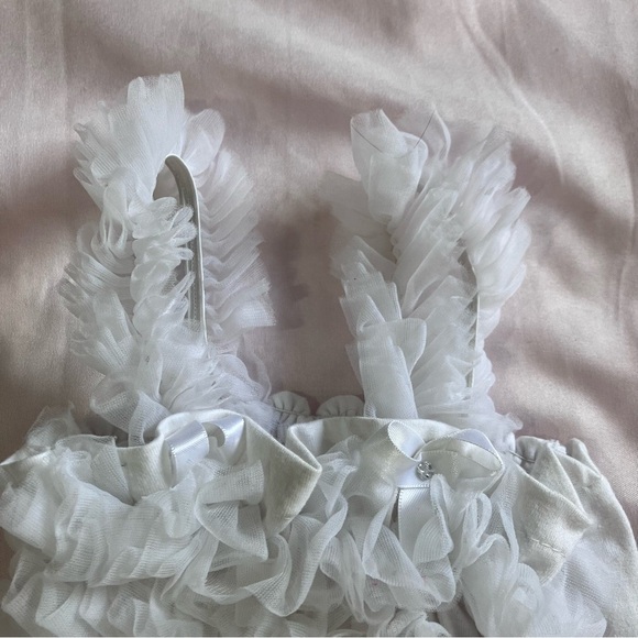 Boutique Black&White Zebra Satin Ruffle Skirt Set - Picture 8 of 9